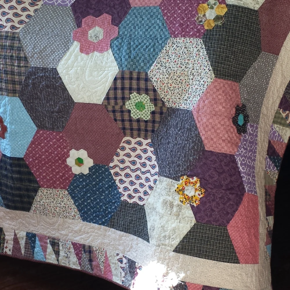 Artisan made quilt/throw